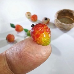 ◆瑞々しい◆単品◆ライチ ミニチュアフード ミニチュア ハンドメイド