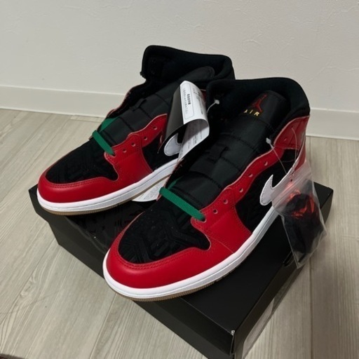 JORDAN BRAND ジョーダンブランド AIR JORDAN 1 MID SE エア ジョーダン 1 MID SE MDQ8417 #006BLACK/FIRER ブラック / 26.5cm