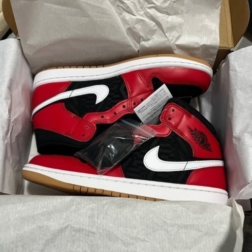 JORDAN BRAND ジョーダンブランド AIR JORDAN 1 MID SE エア ジョーダン 1 MID SE MDQ8417 #006BLACK/FIRER ブラック / 26.5cm