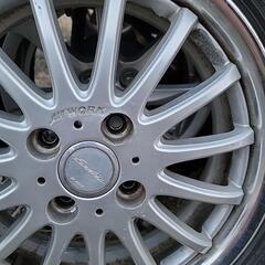 軽自動車　タイヤの画像