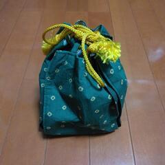 美品　和装小物　巾着袋
