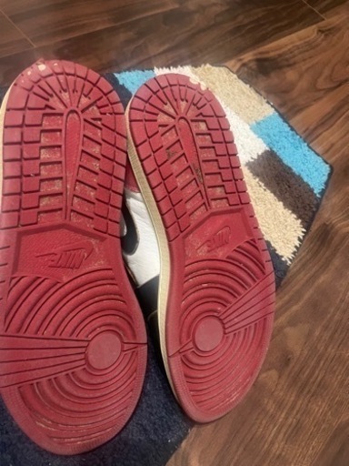 dude9 スニーカー　26.5 NIKE好きに　ユニオン風aj1