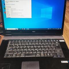 NECノートパソコン　新品SSD256GB Windows10O...