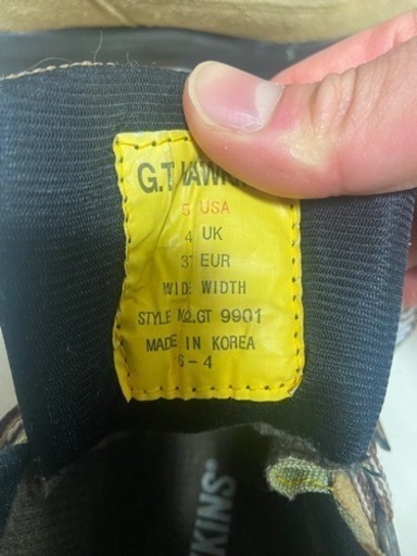 G.T HAWKINS GORE-TEX 24.5cm 新品未使用タグ付き