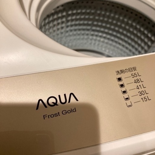 2021年製　洗濯機　AQUA