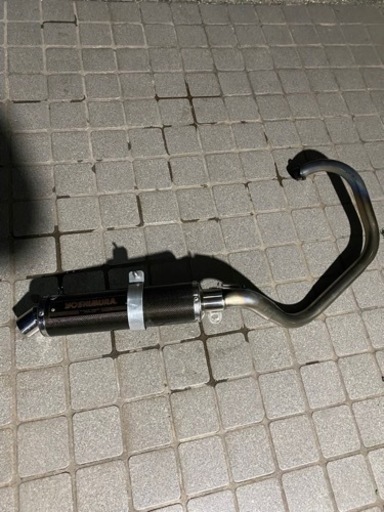 エイプ　ヨシムラチタンマフラー