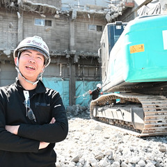 解体工事の重機オペレーター　★経験者優遇　★資格取得費用全額支給の画像