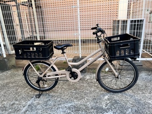 【3/24まで】ブリヂストン　トートボックス（サンドベージュ)ママチャリ