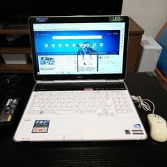ノートパソコン SSD 256GB NEC LL370/ES6W...