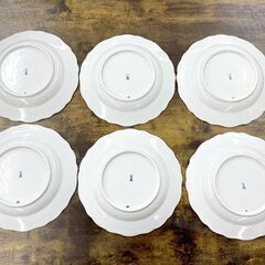 マイセン ブルーオニオン プレート 約23.7cm 6枚セット Meissen 食器