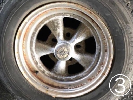 タイヤ、ホイール CRAGER Series08/61S/S 15x7J