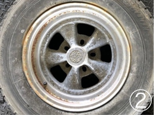 車のパーツ CRAGER Series08/61S/S 15x7J