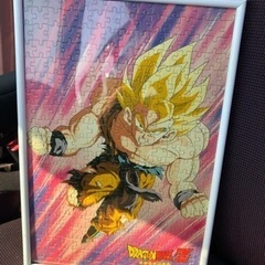 ドラゴンボールZ  悟空　パズル完成品　額縁の画像
