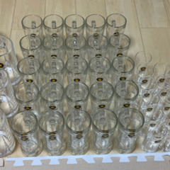 4月末まで！ビールジョッキ グラス バラ売り不可の画像