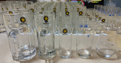 4月末まで！ビールジョッキ グラス バラ売り不可