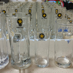 4月末まで！ビールジョッキ グラス バラ売り不可の画像