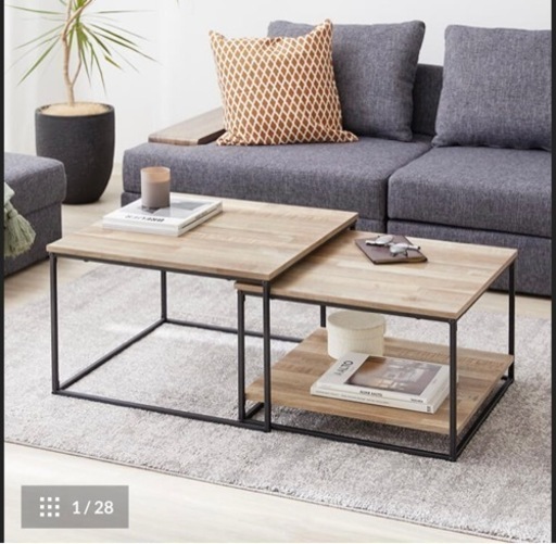 LOWYAローテブル 新品 組み立て済み