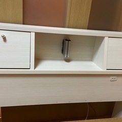 【決定しました】ニトリ　収納付きベッド　譲りますの画像