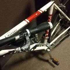 さらに再値下げ　BASSO（バッソ）  510　クロモリフラットバーロードバイク　  LESMO（レスモ）の画像
