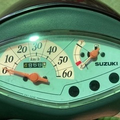 【売約済】実働 BT新品 スズキ CA45A レッツ4  4スト インジェクションバイク 原付 スクーターの画像