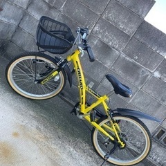 子供用自転車　20インチ　6段変速　