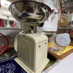 DULTON ダルトンKITCHEN SCALE IVORYの画像