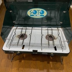 キャンプガスコンロ