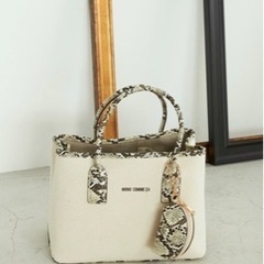 コムサ　ハンドバッグ