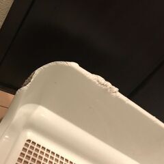 ペット　犬用　壁付トイレメッシュトレー　ダークブラウンの画像