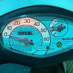 【売約済】極上ワンオーナー 実働 バリ溝 BT新品 スズキ CA4AA レッツ 4スト インジェクションバイク 原付 スクーターの画像
