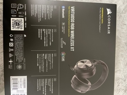 【美品】CORSAIR VIRTUOSO RGB XT BLACK