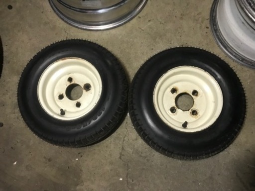 軽トレーラー用 ８インチ ホイル2本