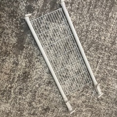 【シンプル収納】ツッパリ棚 強力 サイズ調整可能 メッシュタイプ...