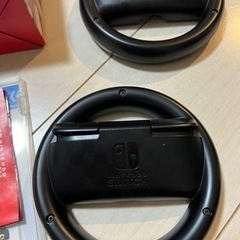 Switch マリオカート8デラックスセットジョイコンハンドル付 の画像