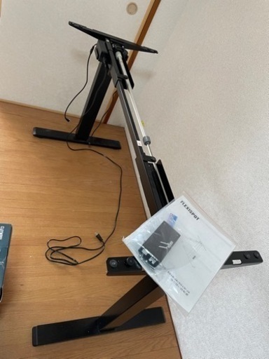 【決まりました】電動昇降デスク　FlexiSpot EG1  脚のみ