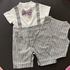 取引中【美品】男の子用ベビーフォーマルウェア　サイズ80の画像