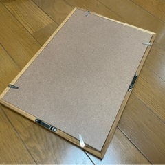天然木のフォトフレームA4（3700円の品）※受付終了の画像