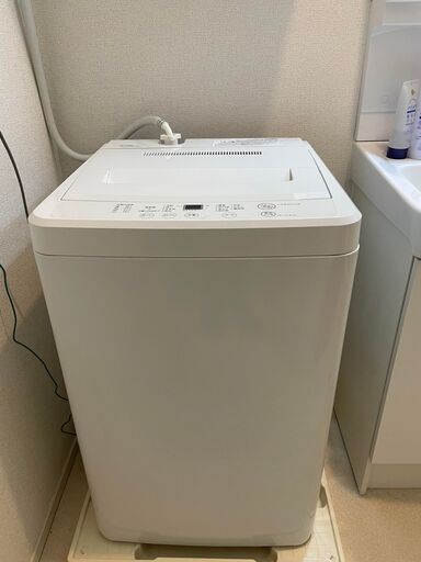 4.5kg洗濯機（無印良品／２０１７年製）【受取人決定】