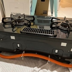 【お取引中】パロマ　ガスコンロ　IC-S37-R  LPガス用の画像