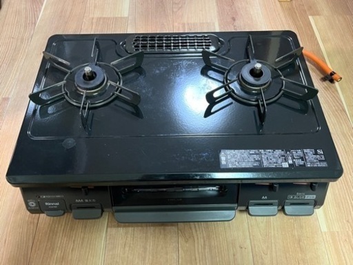 ガスコンロ　Ringai KG67BKL 12A・13A