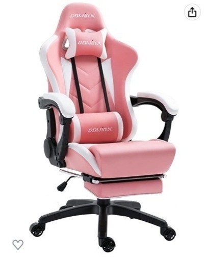 ゲーミングチェア ピンク