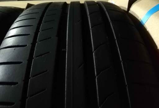 ◆ ベンツ AMG 純正 アルミ ホイール 4本 タイヤ 付 /18インチ×7.5J +52/5H/PCD112 / CLA A B C クラス ◆ MERCEDES BENZ