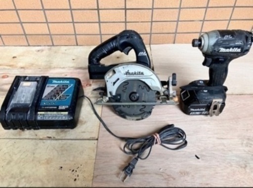 ❗makita 充電式18vインパクトドライバー 、充電式丸ノコm