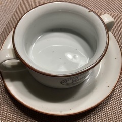 ミスタードーナツスープカップセット二つの画像