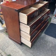 ★仙台箪笥/和箪笥/伝統工芸/鉄丸/牡丹/鉄金具/埼玉熊谷★