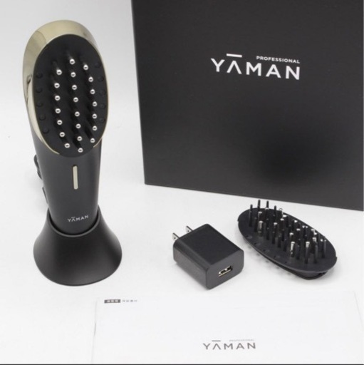 【美品】ヤーマン ヴェーダスカルプブラシ BS for Salon PSM-110B 美顔器 ヘアケア 本体