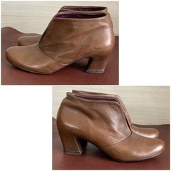 ビアリス【23㎝位】Vスリットブーティ☆クリーニングお手入れ済の画像