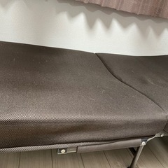 ニトリ　折りたたみベッド　シングル　ブラウン　3/20.21まで