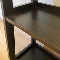 【取引中】シェルフ　ブラウンの画像