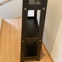 【取引中】シェルフ　ブラウンの画像